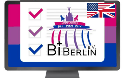 First survey of bisexual people in the Berlin-Brandenburg area conducted by BiBerlin e.V.